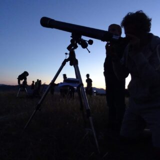 Observation astronomique sur le Plateau de Dina